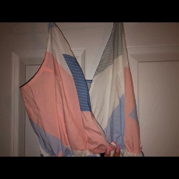 triangle pattern romper - Picture 5 of 5